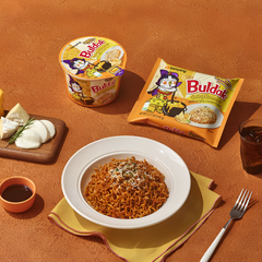 [TRIPLE PACK]  SAMYANG Hot Quattro Cheese Chicken Ramen 105G X 3 (BOWL)