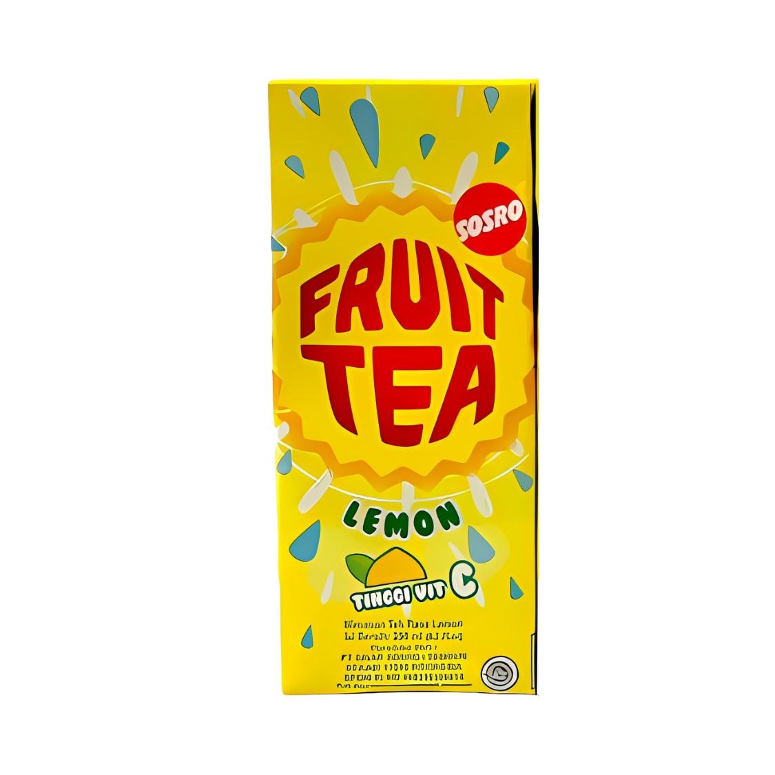 SOSRO Lemon Fruit Tea 250ML X 24 (TETRA)
