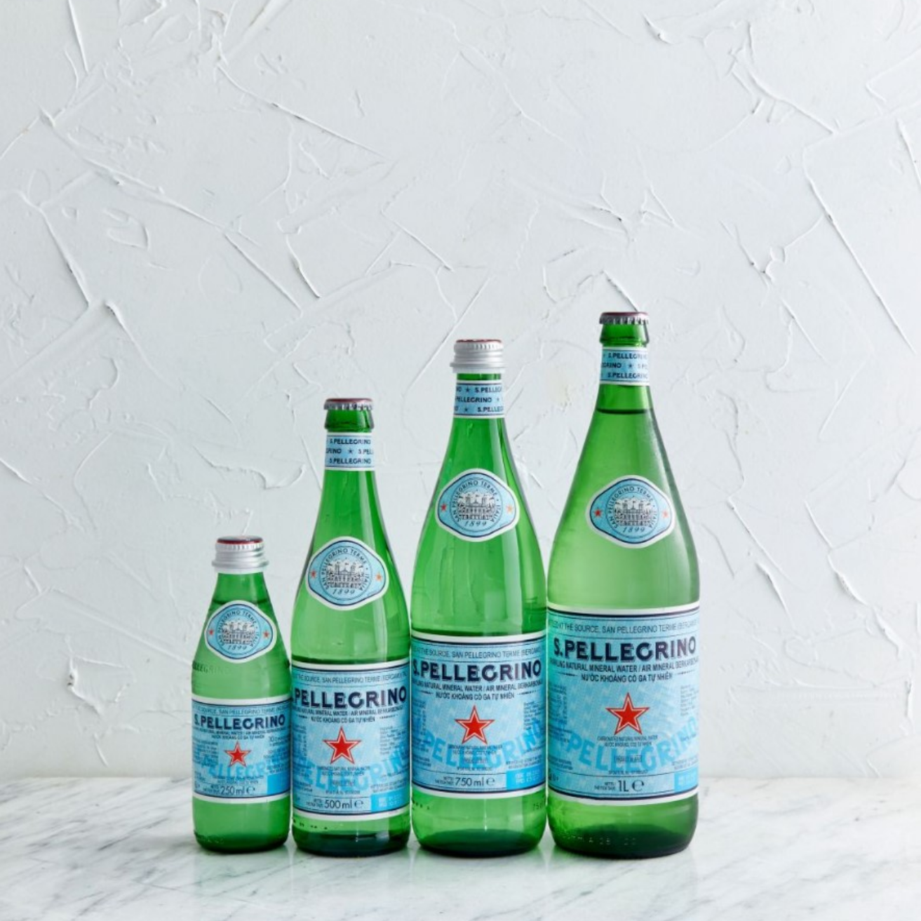 SAN PELLEGRINO Sparkling Mineral Water 1L X 12 (GLASS)