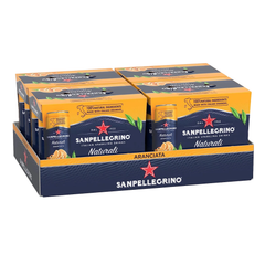 [CARTON] SAN PELLEGRINO Aranciata Sparkling Beverage 330ML X 24 (CAN)