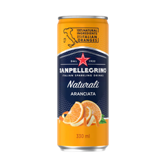 [CARTON] SAN PELLEGRINO Aranciata Sparkling Beverage 330ML X 24 (CAN)