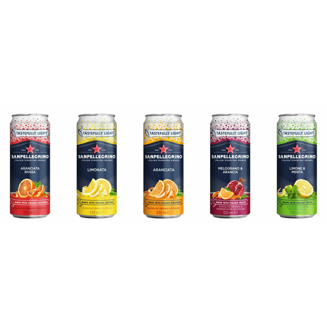 [CARTON] SAN PELLEGRINO Melograno & Arancia Tastefully Light Sparkling Beverage 330ML X 24 (CAN)