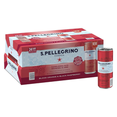 [CARTON] SAN PELLEGRINO Essenza Blood Orange & Black Raspberry 330ML X 24 (CAN)