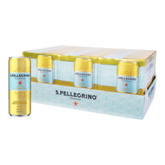 [CARTON] SAN PELLEGRINO Essenza Lemon & Lemon Zest 330ML X 24 (CAN)