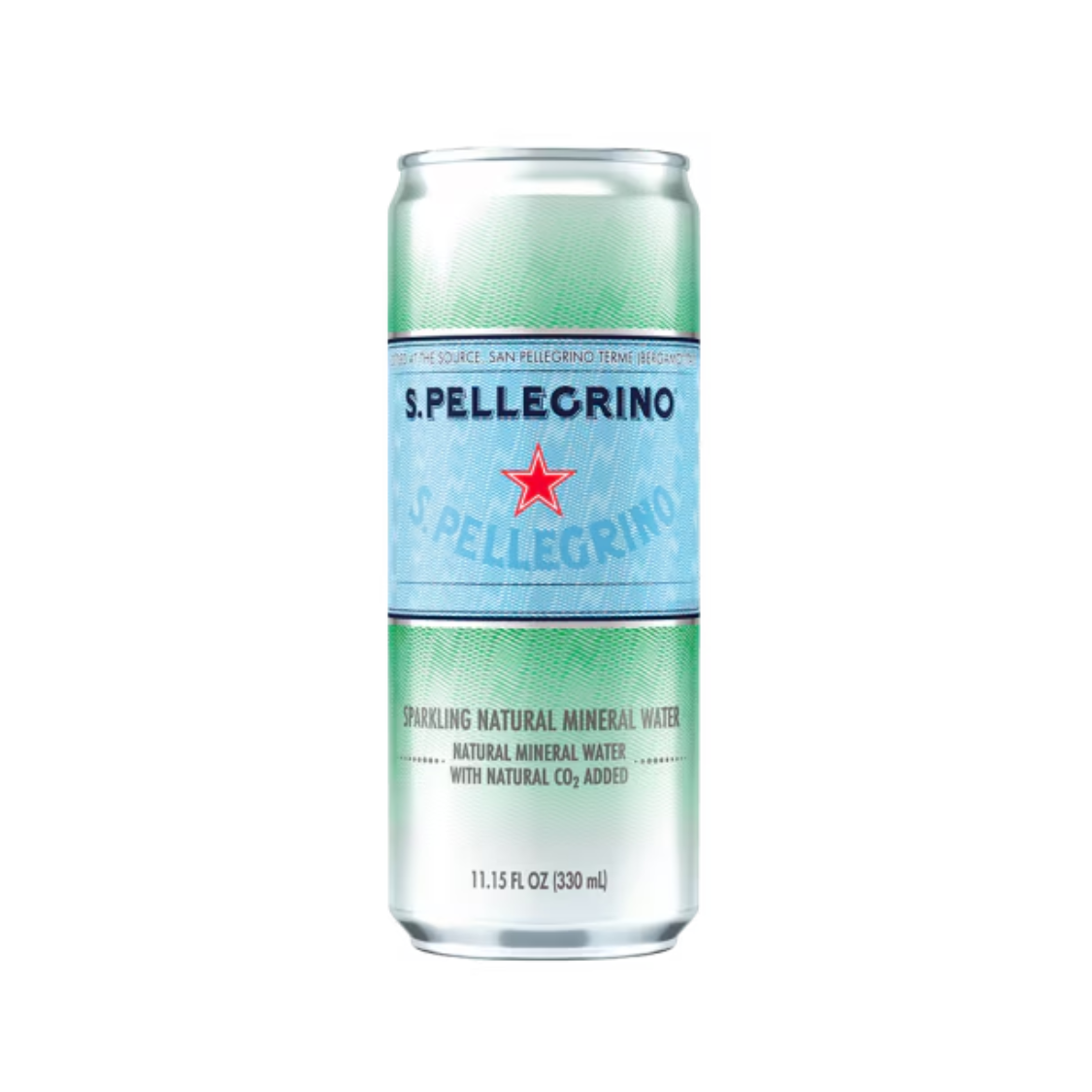 [CARTON] SAN PELLEGRINO Essenza Natural Sparkling Mineral Water 330ML X 24 (CAN)