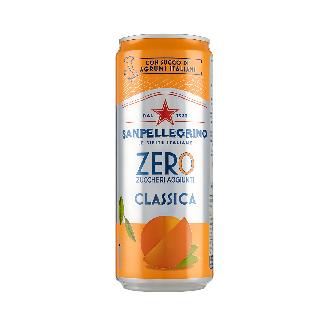 SAN PELLEGRINO Classica Zero 330ML X 24 (CAN)
