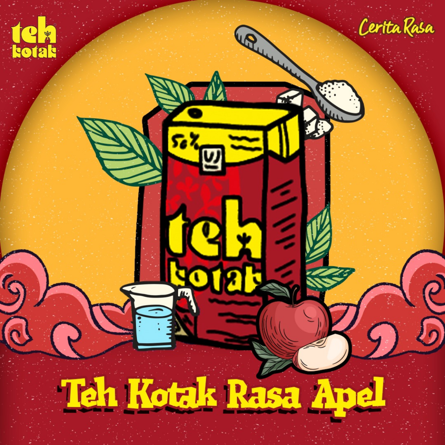 TEH KOTAK Apple Tea 300ML X 24 (TETRA)