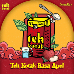 TEH KOTAK Apple Tea 300ML X 24 (TETRA)