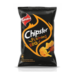 [SINGLE BUNDLE] TWISTIES Chipster Flaming BBQ 60G X 10 X 1 (PACKETS)