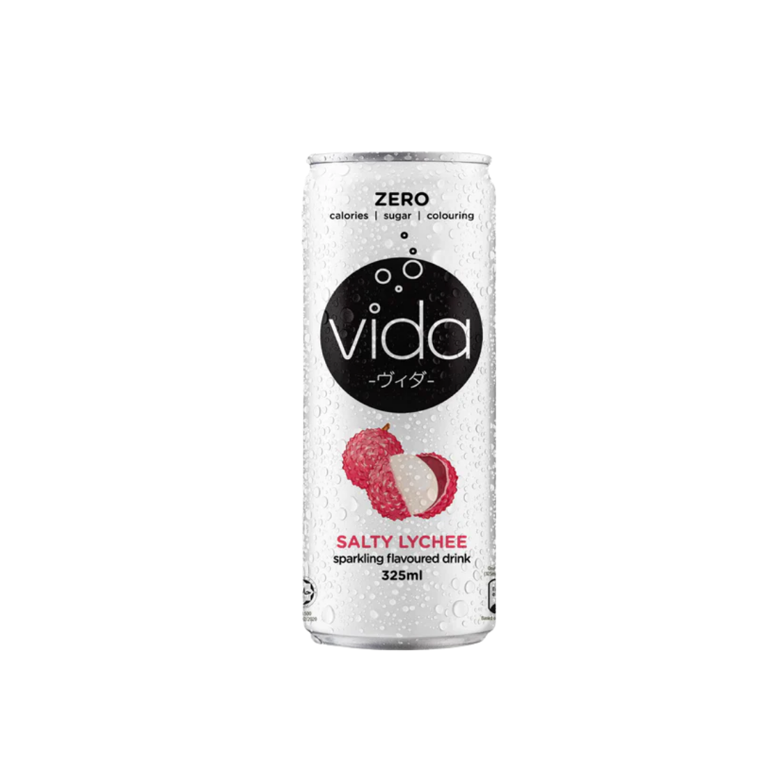 VIDA Zero Sparkling Salty Lychee 325ML X 24 (CAN)
