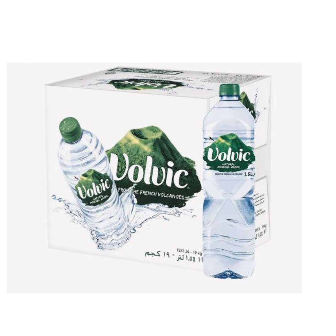 VOLVIC Mineral Water 1.5L X 12 (BOTTLE)