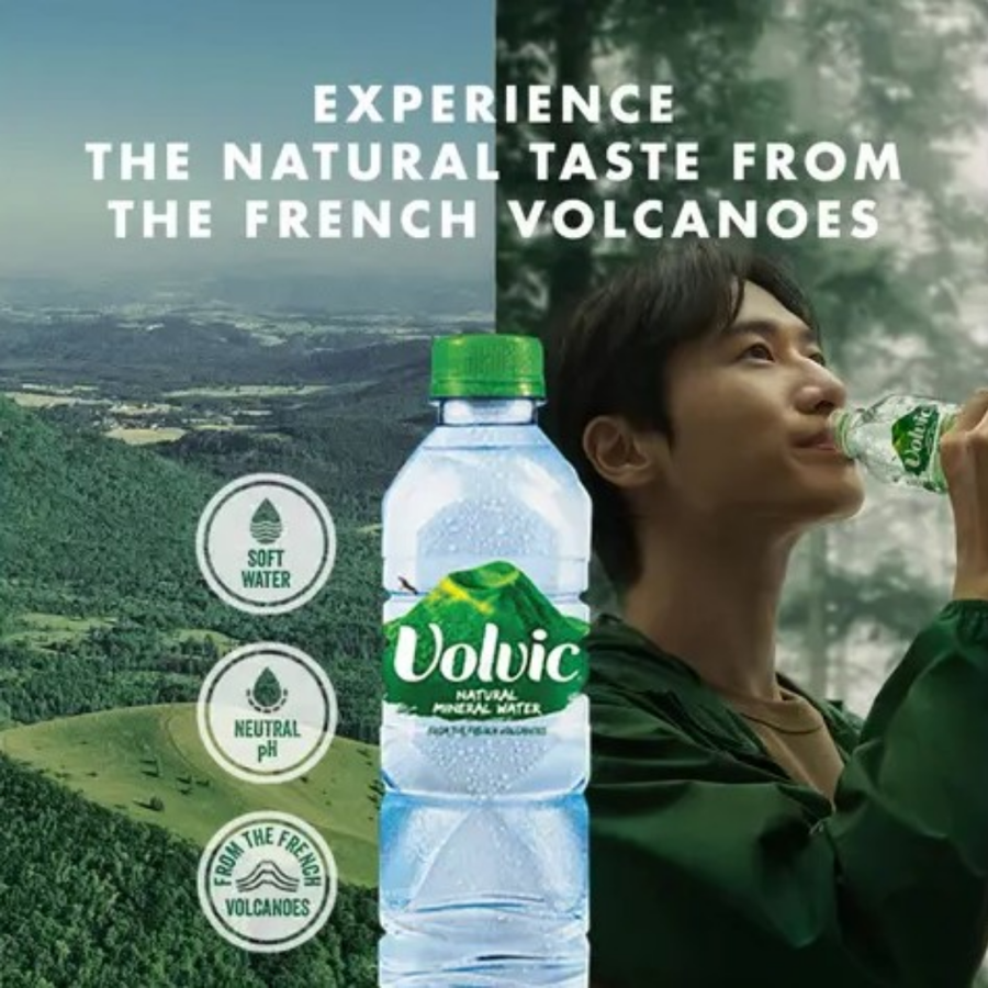 VOLVIC Mineral Water 500ML X 24 (BOTTLE)