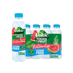 VOLVIC Watermelon Sugar Free 500ML X 12 (BOTTLE)