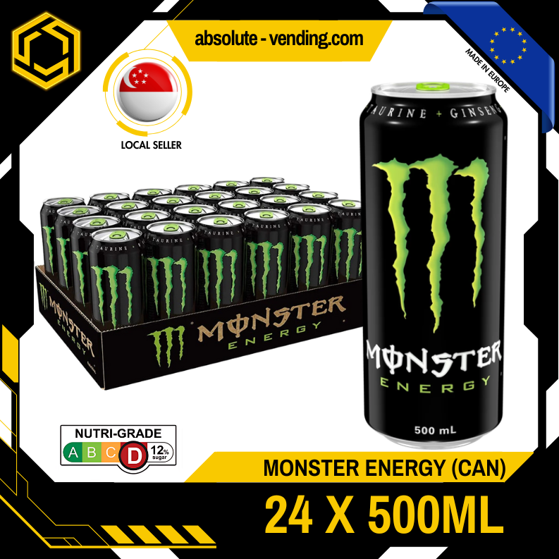 MONSTER GREEN ORIGINAL EUROPE 500ML X 24 (CAN)