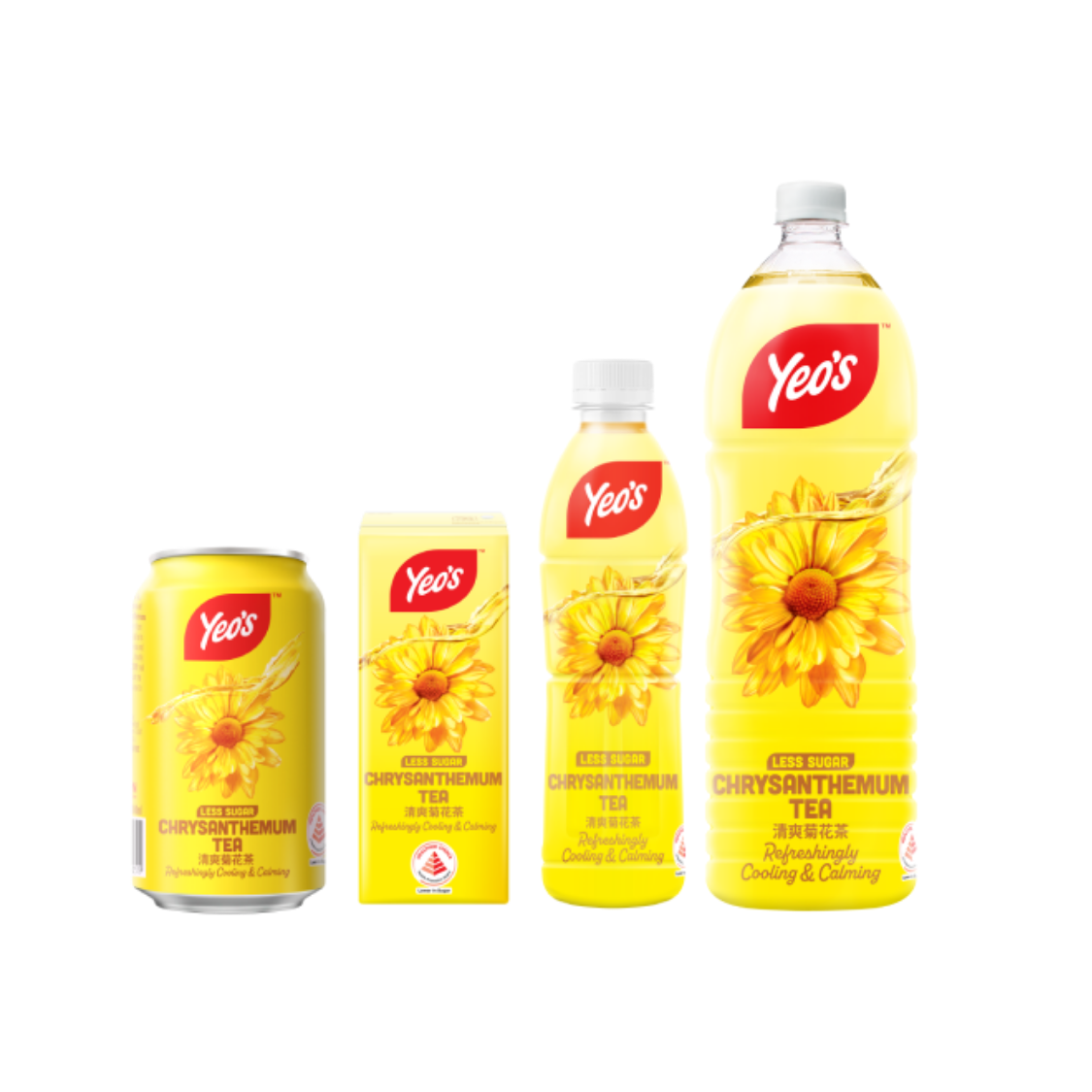 YEO'S Chrysanthemum Tea 250ML X 24 (TETRA)