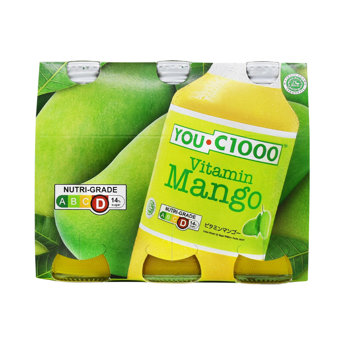 YOU C1000 Vitamin Mango 140ML X 30 (GLASS)
