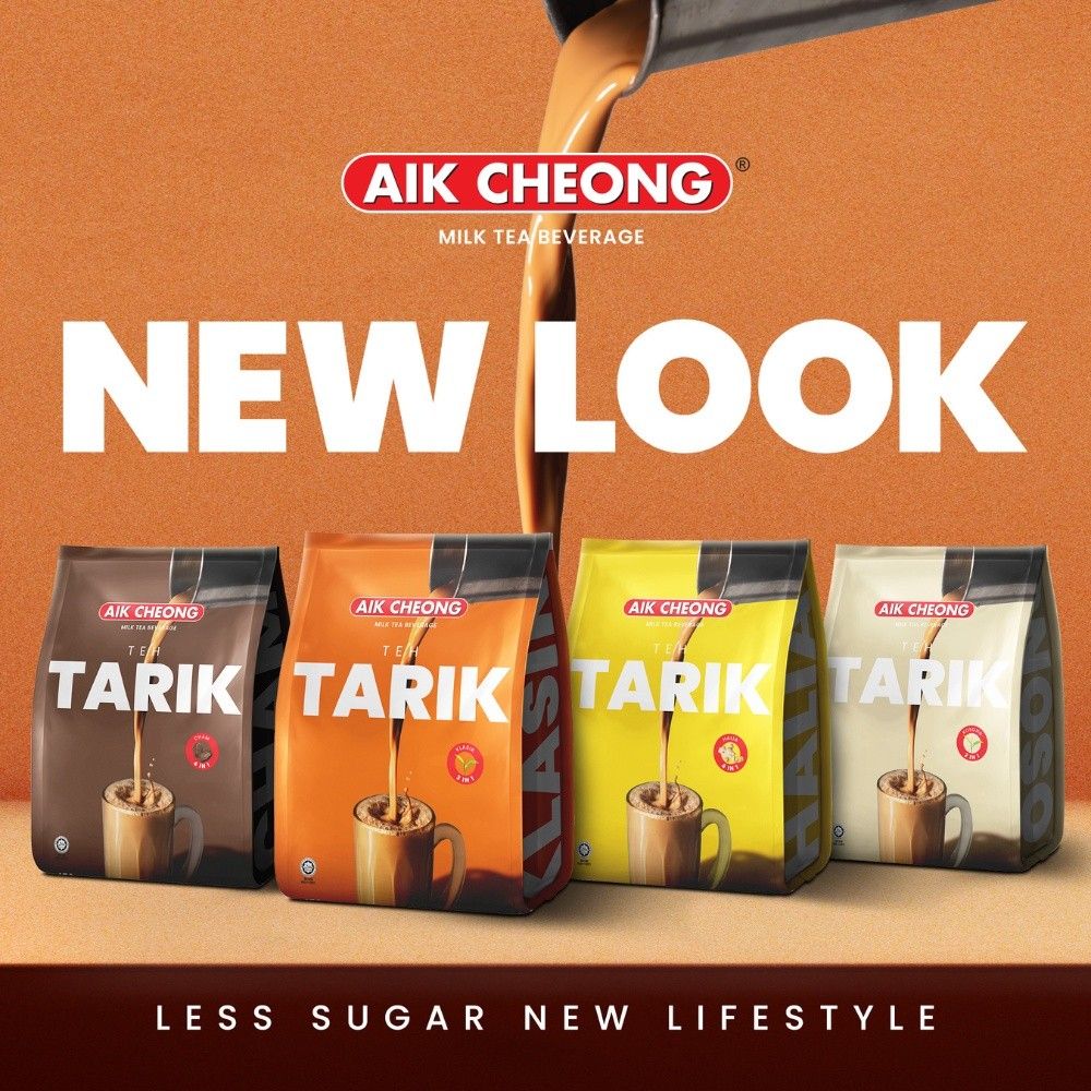 [CARTON] AIK CHEONG Teh Halia 4-IN-1  24 X 12 X 38G (SACHET)