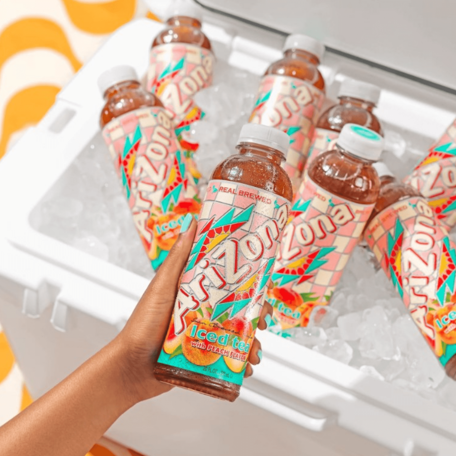 ARIZONA Peach Iced Tea 330ML X 12 (CAN) - ABSOLUTE MARTARIZONA Peach Iced Tea 330ML X 12 (CAN)Flavoured & Milk Tea