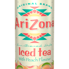 ARIZONA Peach Iced Tea 330ML X 12 (CAN) - ABSOLUTE MARTARIZONA Peach Iced Tea 330ML X 12 (CAN)Flavoured & Milk Tea