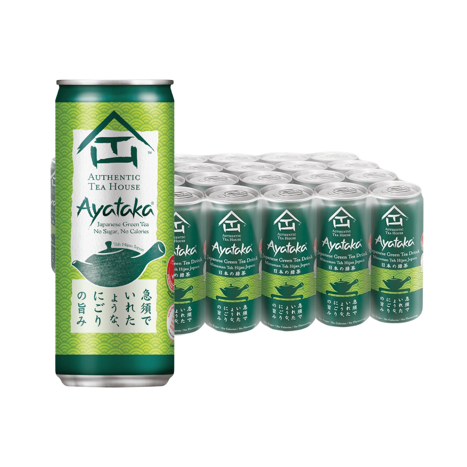 AUTHENTIC TEA HOUSE Ayataka Green Tea 300ML X 24 (CAN) - ABSOLUTE MARTAUTHENTIC TEA HOUSE Ayataka Green Tea 300ML X 24 (CAN)Unflavoured Tea