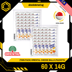 [TWIN BUNDLE] ORIENTAL Cheese Balls 2 X 30 X 14G (PACKETS)