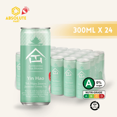 [BCRS] AUTHENTIC TEA HOUSE Yin Hao Green Tea 300ML X 24 (CAN) - ABSOLUTE MART[BCRS] AUTHENTIC TEA HOUSE Yin Hao Green Tea 300ML X 24 (CAN)Unflavoured Tea