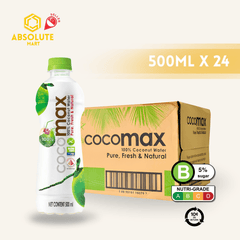 [BCRS] COCOMAX 100% Coconut Water 500ML X 24 (BOTTLE) - ABSOLUTE MART[BCRS] COCOMAX 100% Coconut Water 500ML X 24 (BOTTLE)Coconut Water