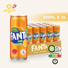 [BCRS] FANTA Orange 320ML X 24 (CAN) - ABSOLUTE MART[BCRS] FANTA Orange 320ML X 24 (CAN)Cola & Classic Sodas