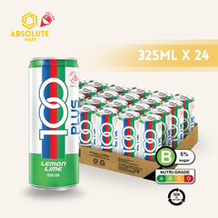 [BCRS] F&N 100 Plus Lemon Lime 24 X 325ML (CAN) - ABSOLUTE MART[BCRS] F&N 100 Plus Lemon Lime 24 X 325ML (CAN)Isotonic Drinks