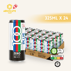[BCRS] F&N 100 Plus Zero 24 X 325ML (CAN) - ABSOLUTE MART[BCRS] F&N 100 Plus Zero 24 X 325ML (CAN)Isotonic Drinks