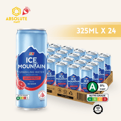 [BCRS] F&N Ice Mountain Sparkling Water Pink Grapefruit 325ML X 24 (CAN) - ABSOLUTE MART[BCRS] F&N Ice Mountain Sparkling Water Pink Grapefruit 325ML X 24 (CAN)Sparkling Water