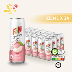 [BCRS] F&N Sparkling Korean Peach Zero 325ML X 24 (CAN) - ABSOLUTE MART[BCRS] F&N Sparkling Korean Peach Zero 325ML X 24 (CAN)Fruity Sparkling Drinks