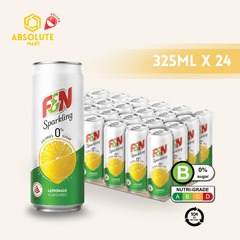 [BCRS] F&N Sparkling Lemonade Zero 325ML X 24 (CAN) - ABSOLUTE MART[BCRS] F&N Sparkling Lemonade Zero 325ML X 24 (CAN)Fruity Sparkling Drinks