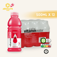 [BCRS] Glacéau Vitamin Water Power C Grapefruit 500ML X 12 (BOTTLE) - ABSOLUTE MART[BCRS] Glacéau Vitamin Water Power C Grapefruit 500ML X 12 (BOTTLE)Vitamin Water
