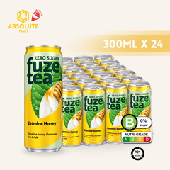 [BCRS] H&E Fuze Jasmine Honey Green Tea 300ML X 24 (CAN) - ABSOLUTE MART[BCRS] H&E Fuze Jasmine Honey Green Tea 300ML X 24 (CAN)Flavoured & Milk Tea