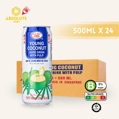 [BCRS] ICE COOL Coconut 500ML X 24 (CAN) - ABSOLUTE MART[BCRS] ICE COOL Coconut 500ML X 24 (CAN)Coconut Water