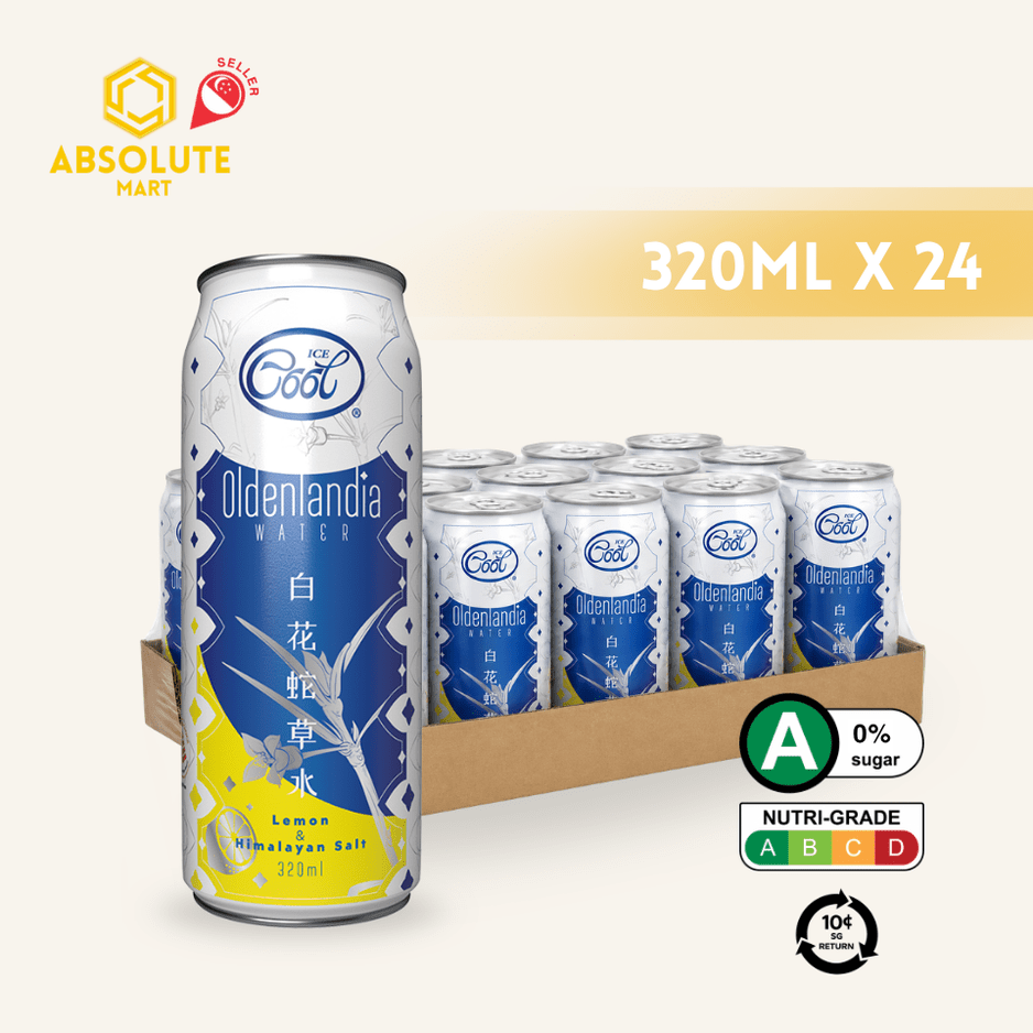 [BCRS] ICE COOL Oldenlandia Lemon & Himalayan Salt 320ML X 24 (CAN) - ABSOLUTE MART[BCRS] ICE COOL Oldenlandia Lemon & Himalayan Salt 320ML X 24 (CAN)Sparkling Water