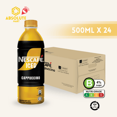 [BCRS] NESTLE Nescafe Barista Blend Iced Cappuccino 500ML X 24 (BOTTLE) - ABSOLUTE MART[BCRS] NESTLE Nescafe Barista Blend Iced Cappuccino 500ML X 24 (BOTTLE)Ready To Drink Coffee