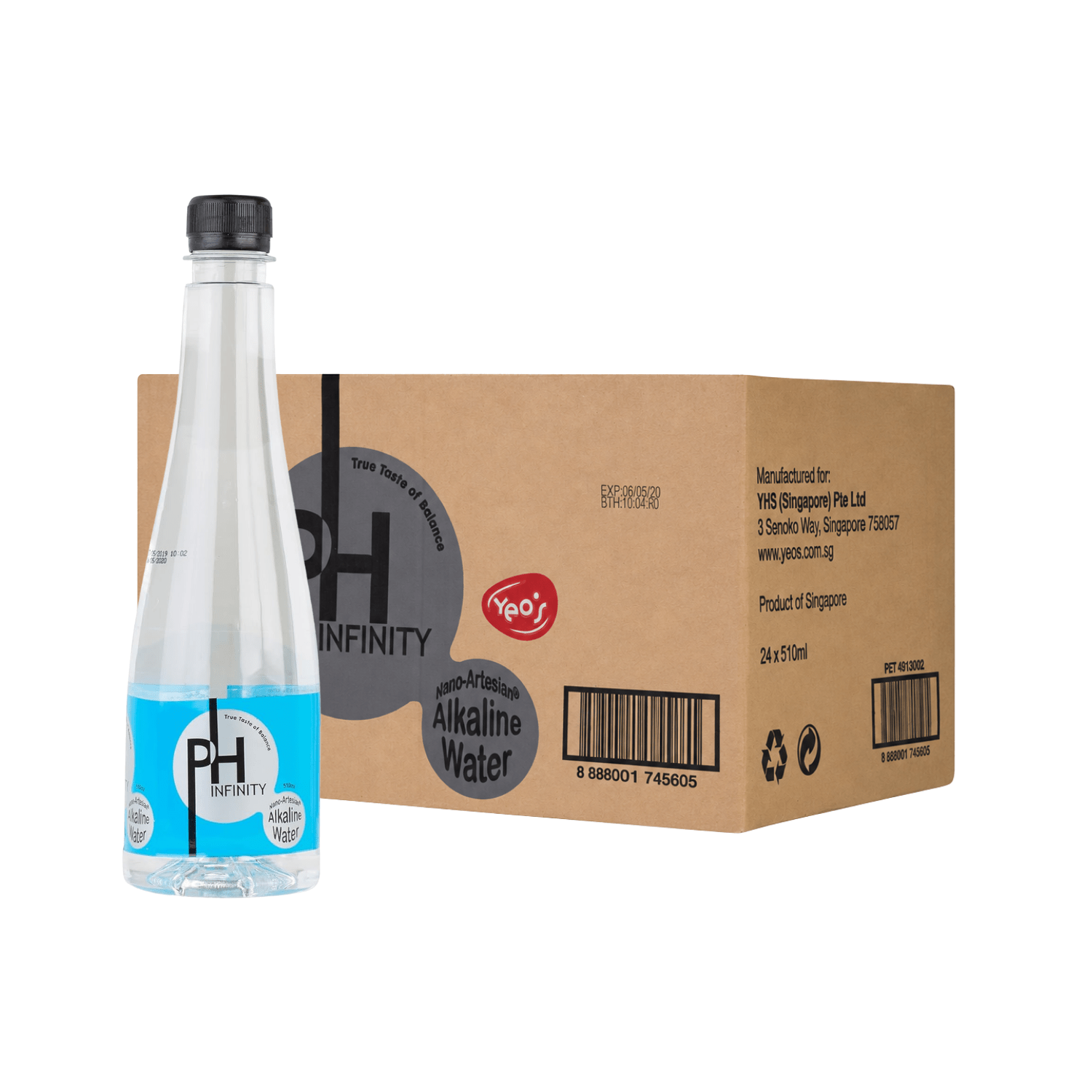 [BCRS] PH INFINITY Alkaline Water 500ML X 24 (BOTTLE) - ABSOLUTE MART[BCRS] PH INFINITY Alkaline Water 500ML X 24 (BOTTLE)Flavoured & Milk Tea