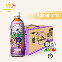 [BCRS] POKKA Grape Tea 500ML X 24 (BOTTLE) - ABSOLUTE MART[BCRS] POKKA Grape Tea 500ML X 24 (BOTTLE)Flavoured & Milk Tea