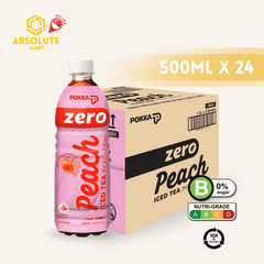 [BCRS] POKKA Ice Peach Tea ZERO 500ML X 24 (BOTTLE) - ABSOLUTE MART[BCRS] POKKA Ice Peach Tea ZERO 500ML X 24 (BOTTLE)Flavoured & Milk Tea