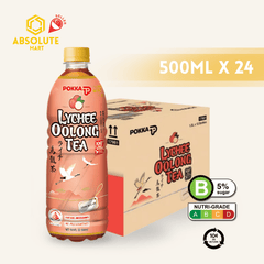 [BCRS] POKKA Lychee Oolong Tea 500ML X 24 (BOTTLE) - ABSOLUTE MART[BCRS] POKKA Lychee Oolong Tea 500ML X 24 (BOTTLE)Flavoured & Milk Tea