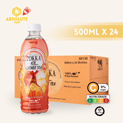 [BCRS] POKKA Lychee Tea 500ML X 24 (BOTTLE) - ABSOLUTE MART[BCRS] POKKA Lychee Tea 500ML X 24 (BOTTLE)Flavoured & Milk Tea