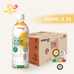 [BCRS] POKKA Orange 1000 500ML X 24 (BOTTLE) - ABSOLUTE MART[BCRS] POKKA Orange 1000 500ML X 24 (BOTTLE)Fruit Drinks