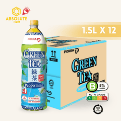 [BCRS] POKKA Peppermint Green Tea 1.5L X 12 (BOTTLE) - ABSOLUTE MART[BCRS] POKKA Peppermint Green Tea 1.5L X 12 (BOTTLE)Flavoured & Milk Tea