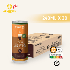 [BCRS] POKKA Premium Milk Coffee 240ML X 30 (CAN) - ABSOLUTE MART[BCRS] POKKA Premium Milk Coffee 240ML X 30 (CAN)Ready To Drink Coffee