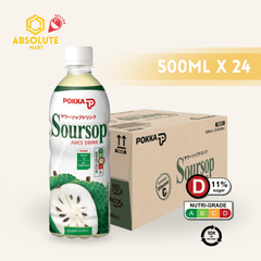 [BCRS] POKKA Soursop Juice 500ML X 24 (BOTTLE) - ABSOLUTE MART[BCRS] POKKA Soursop Juice 500ML X 24 (BOTTLE)Fruit Drinks