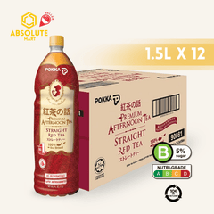 [BCRS] POKKA Straight Red Tea 1.5L X 12 (BOTTLE) - ABSOLUTE MART[BCRS] POKKA Straight Red Tea 1.5L X 12 (BOTTLE)Unflavoured Tea