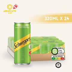 [BCRS] SCHWEPPES Manao Lemon Lime Soda 320ML X 24 (CAN) - ABSOLUTE MART[BCRS] SCHWEPPES Manao Lemon Lime Soda 320ML X 24 (CAN)Cola & Classic Sodas