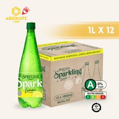 [BCRS] SPRITZER Sparkling Lemon Mineral Water 1L X 12 (BOTTLE) - ABSOLUTE MART[BCRS] SPRITZER Sparkling Lemon Mineral Water 1L X 12 (BOTTLE)Flavoured Sparkling Drinks
